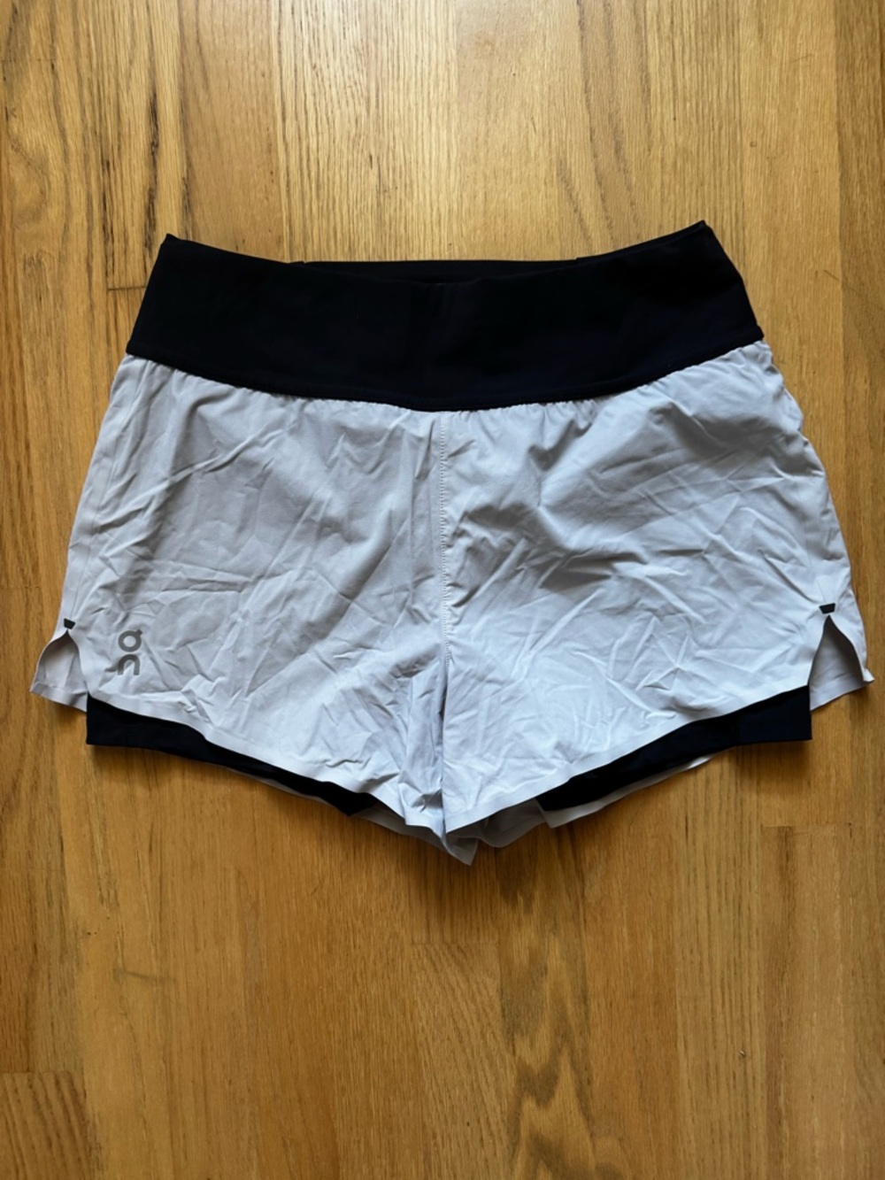 On Running shorts: White & Black Women's